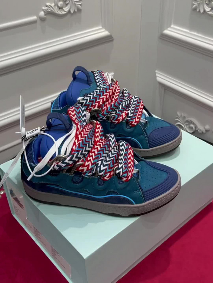 lanvin curb sneaker 111145
