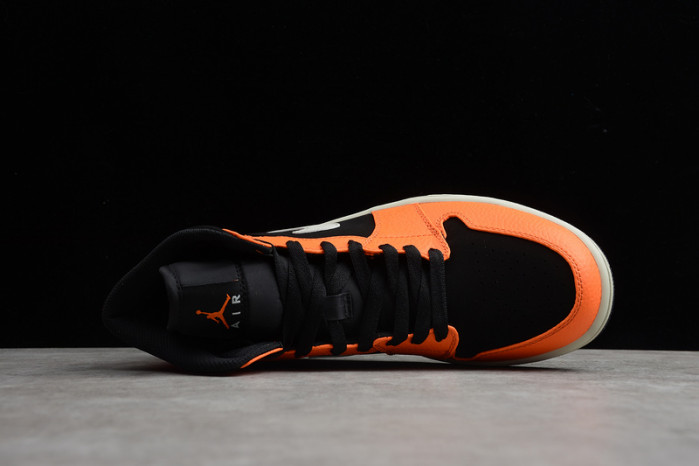 Air Jordan 1 Mid Black Cone 554724-062