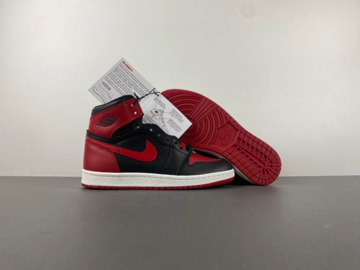 (2025) Air Jordan 1 High ’85 “Bred” Color: Black/Varsity Red-White HV6674-067