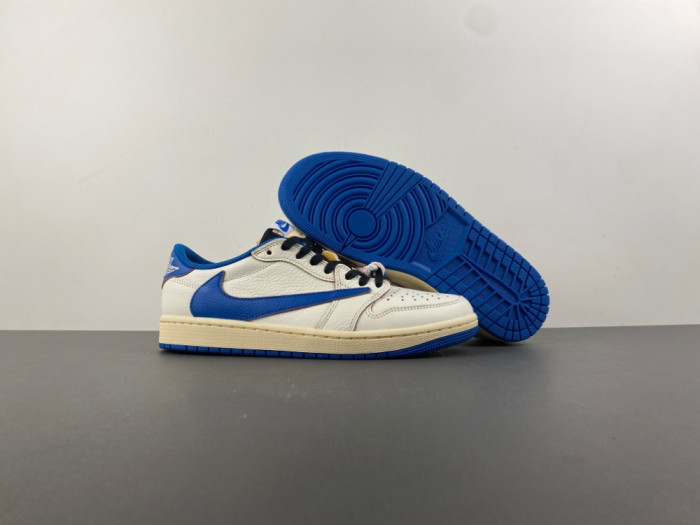 Fragment Design x Travis Scott Air Jordan 1 Low OG SP DM7866-104