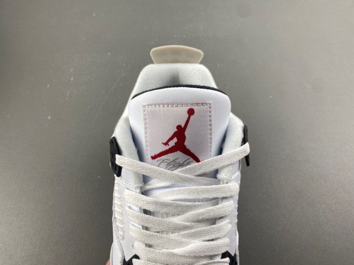 (SOCCER CLEATS) Jordan 4 Retro TD Cleat White Cement HQ0207-106